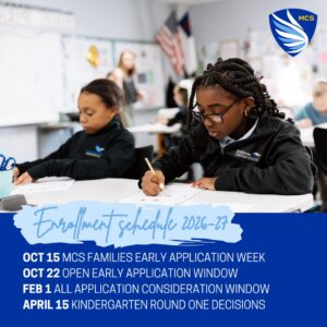 Enrollment Schedule 2025-26 - Middletown Christian Schools